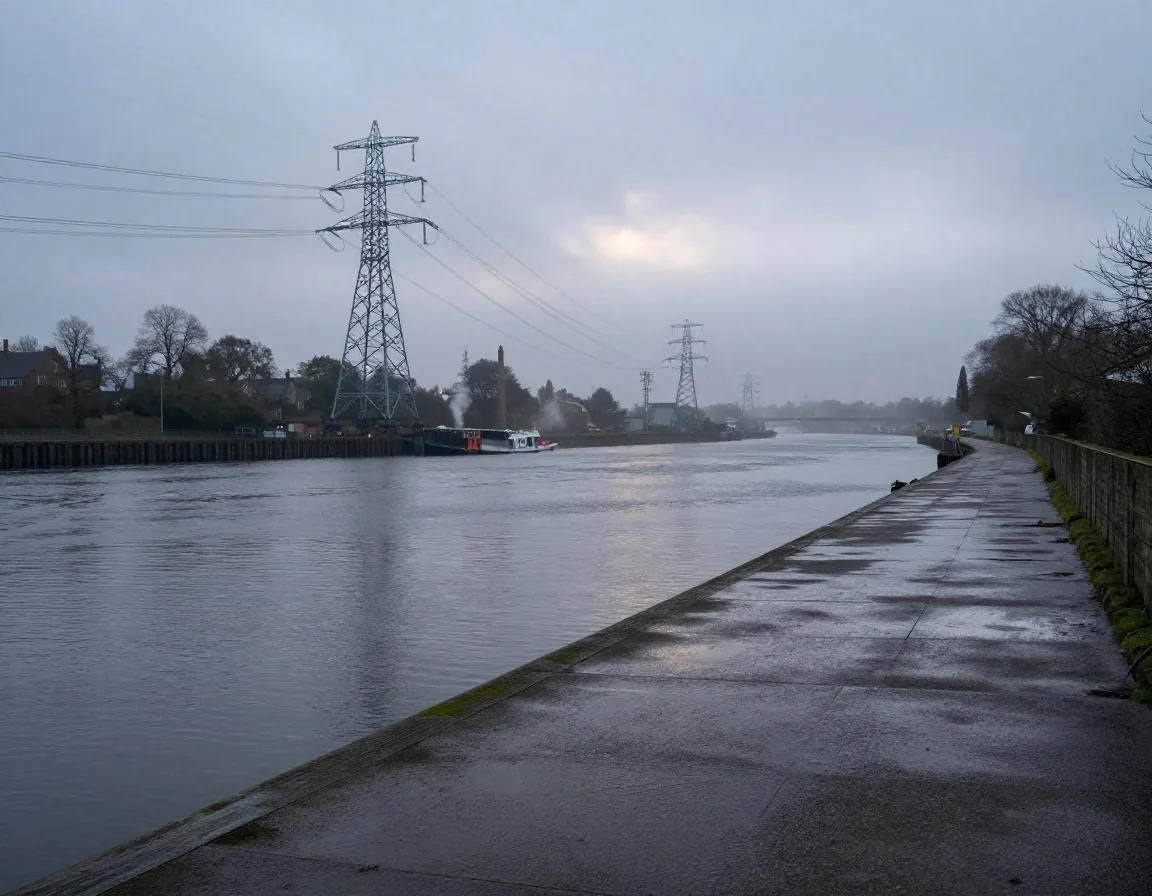 Regional energy distribution infrastructure and industrial river basin